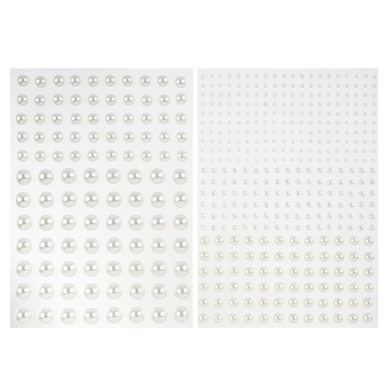 Recollections™ Adhesive Backed Pearls Value Pack